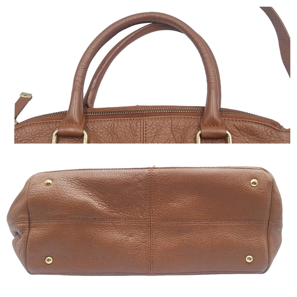 Calvin Klein Convertible Pebbled Leather Crossbody Bag - Picture 6 of 10